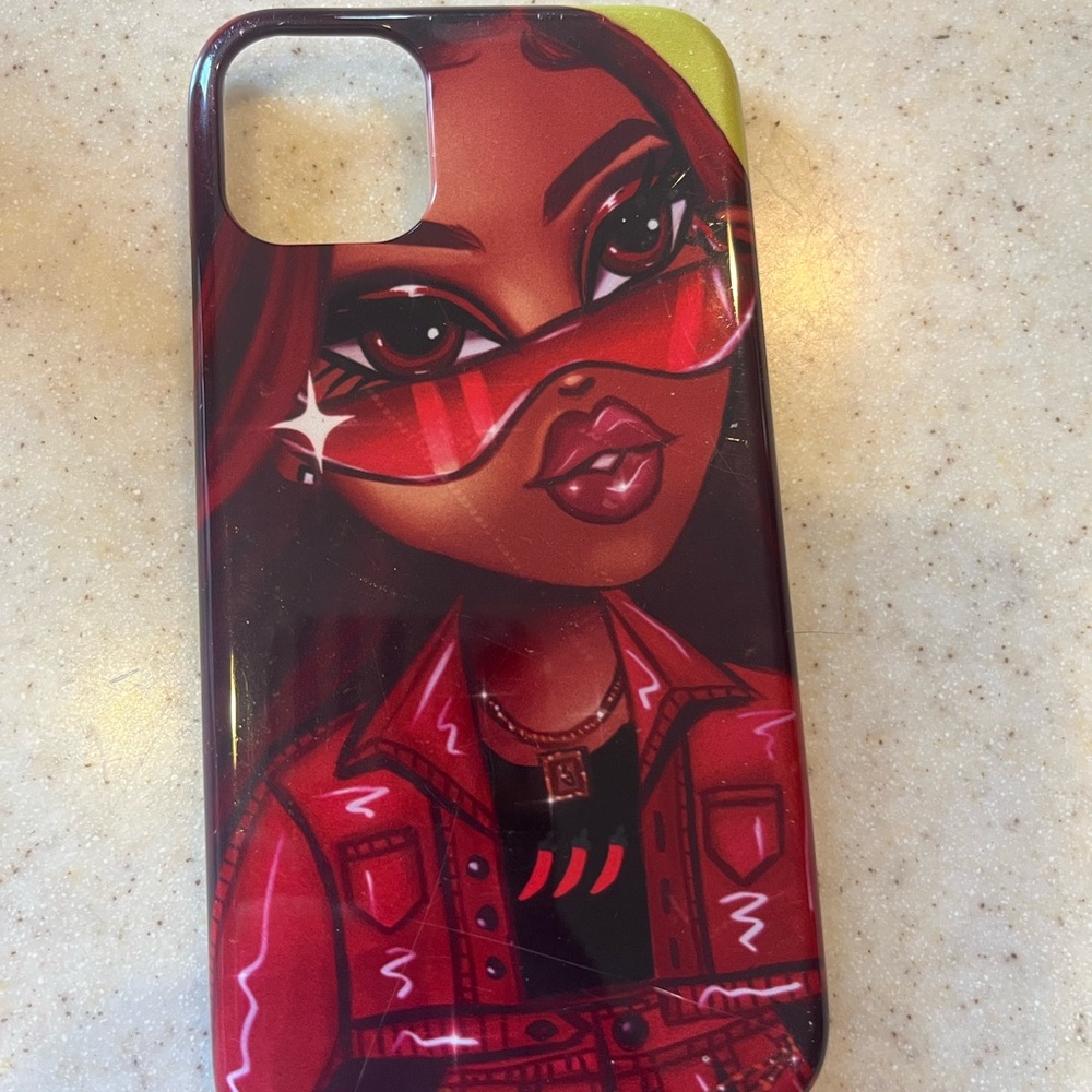 Stylish Red Bratz Society6 Phone Case
